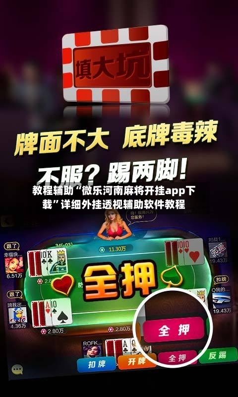 教程辅助“微乐河南麻将开挂app下载	”详细外挂透视辅助软件教程-第1张图片