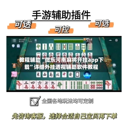 教程辅助“微乐河南麻将开挂app下载”详细外挂透视辅助软件教程-第3张图片