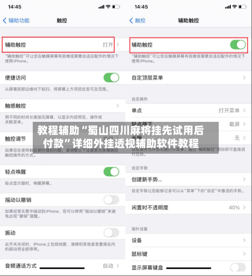 教程辅助“蜀山四川麻将挂先试用后付款”详细外挂透视辅助软件教程-第2张图片