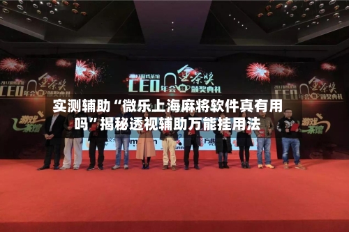 实测辅助“微乐上海麻将软件真有用吗”揭秘透视辅助万能挂用法-第2张图片