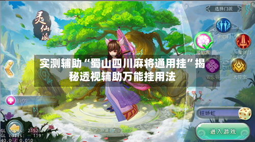 实测辅助“蜀山四川麻将通用挂”揭秘透视辅助万能挂用法-第2张图片