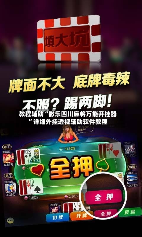 教程辅助“微乐四川麻将万能开挂器”详细外挂透视辅助软件教程-第1张图片