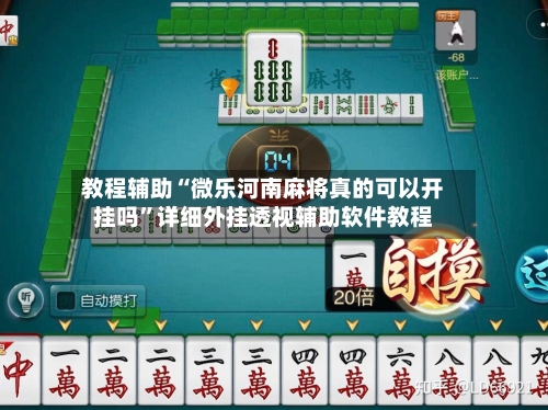 教程辅助“微乐河南麻将真的可以开挂吗	”详细外挂透视辅助软件教程-第3张图片