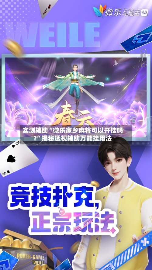 实测辅助“微乐家乡麻将可以开挂吗?	”揭秘透视辅助万能挂用法-第3张图片