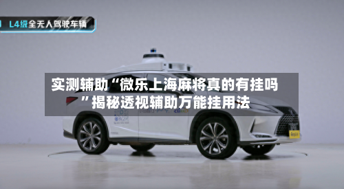 实测辅助“微乐上海麻将真的有挂吗”揭秘透视辅助万能挂用法-第2张图片
