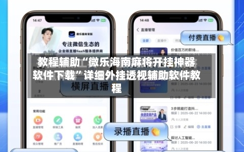 教程辅助“微乐海南麻将开挂神器软件下载”详细外挂透视辅助软件教程-第2张图片