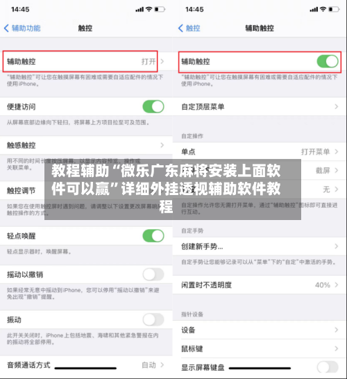 教程辅助“微乐广东麻将安装上面软件可以赢	”详细外挂透视辅助软件教程-第1张图片