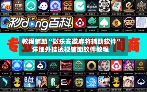 教程辅助“微乐安徽麻将辅助软件	”详细外挂透视辅助软件教程-第1张图片