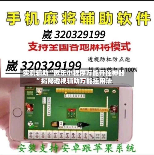 实测辅助“微乐小程序万能开挂神器”揭秘透视辅助万能挂用法-第1张图片