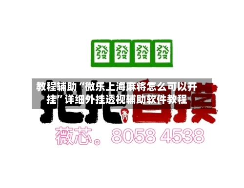 教程辅助“微乐上海麻将怎么可以开挂	”详细外挂透视辅助软件教程-第1张图片
