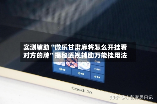 实测辅助“微乐甘肃麻将怎么开挂看对方的牌	”揭秘透视辅助万能挂用法-第3张图片