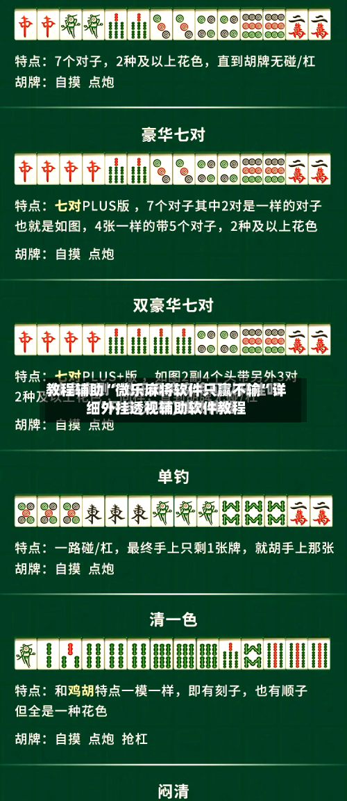 教程辅助“微乐麻将软件只赢不输”详细外挂透视辅助软件教程-第2张图片