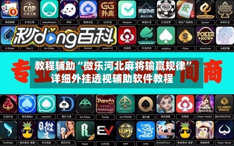 教程辅助“微乐河北麻将输赢规律	”详细外挂透视辅助软件教程-第2张图片