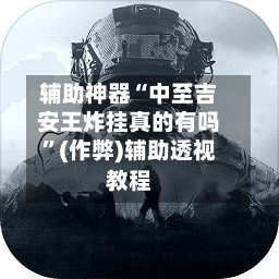 辅助神器“中至吉安王炸挂真的有吗”(作弊)辅助透视教程-第2张图片