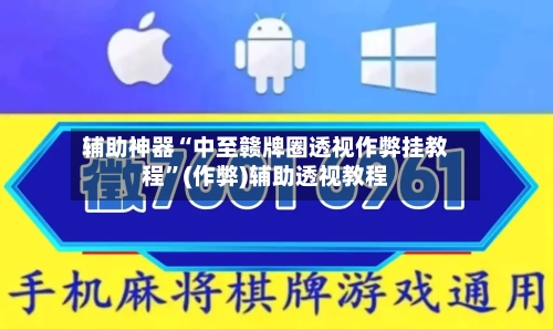 辅助神器“中至赣牌圈透视作弊挂教程”(作弊)辅助透视教程-第3张图片
