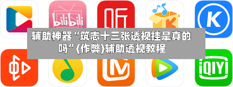 辅助神器“筑志十三张透视挂是真的吗	”(作弊)辅助透视教程-第1张图片