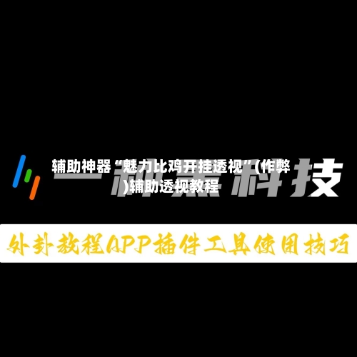 辅助神器“魅力比鸡开挂透视”(作弊)辅助透视教程-第1张图片