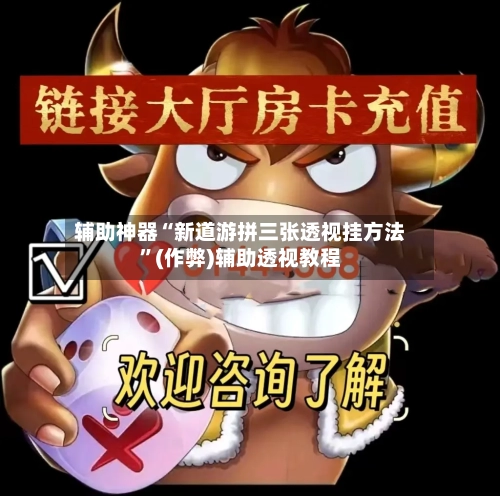 辅助神器“新道游拼三张透视挂方法	”(作弊)辅助透视教程-第2张图片