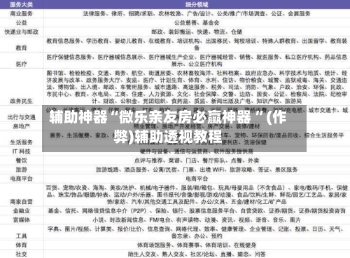辅助神器“微乐亲友房必赢神器 ”(作弊)辅助透视教程-第2张图片