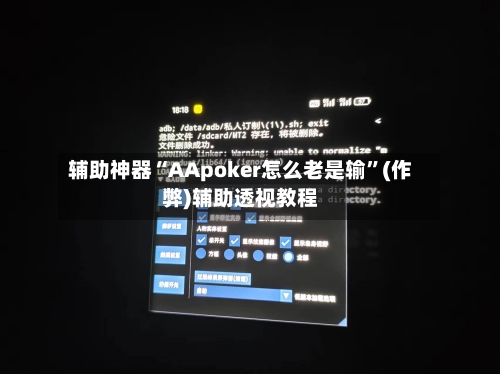 辅助神器“AApoker怎么老是输”(作弊)辅助透视教程-第3张图片
