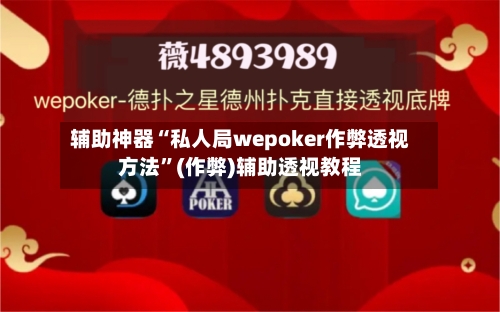 辅助神器“私人局wepoker作弊透视方法”(作弊)辅助透视教程-第1张图片