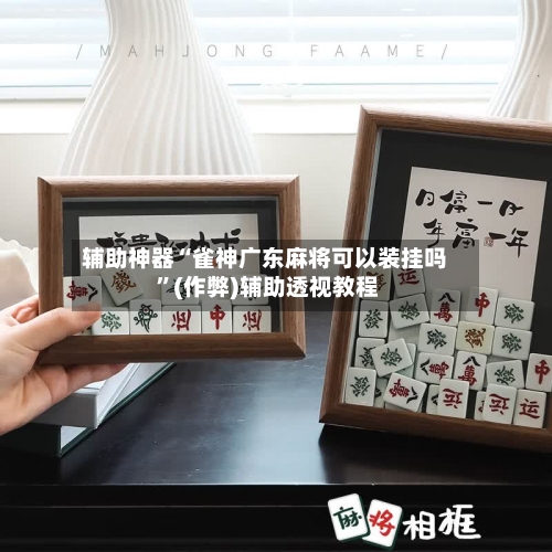 辅助神器“雀神广东麻将可以装挂吗 	”(作弊)辅助透视教程-第3张图片