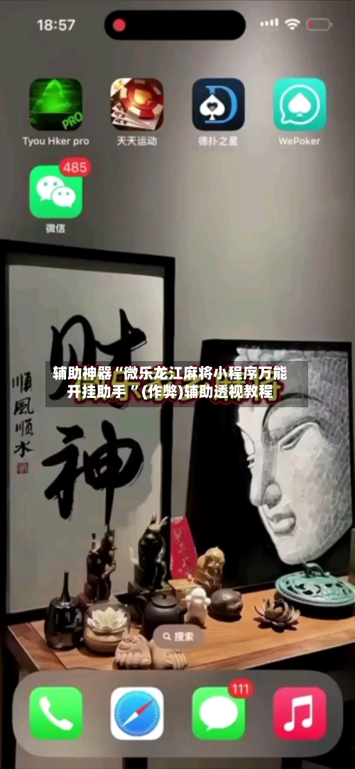 辅助神器“微乐龙江麻将小程序万能开挂助手 ”(作弊)辅助透视教程-第2张图片