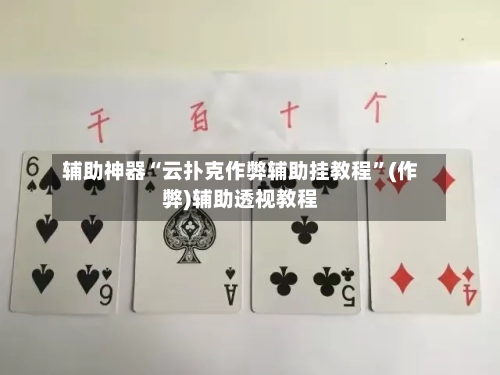 辅助神器“云扑克作弊辅助挂教程”(作弊)辅助透视教程-第2张图片